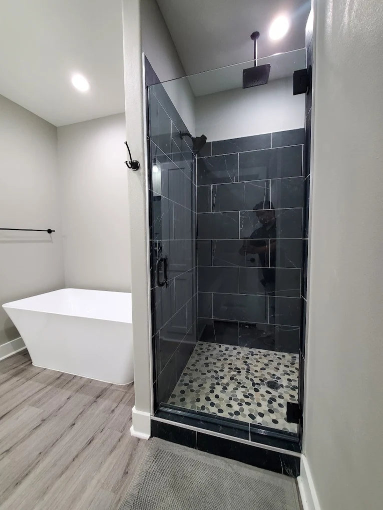 Frameless Shower Door - Single Door